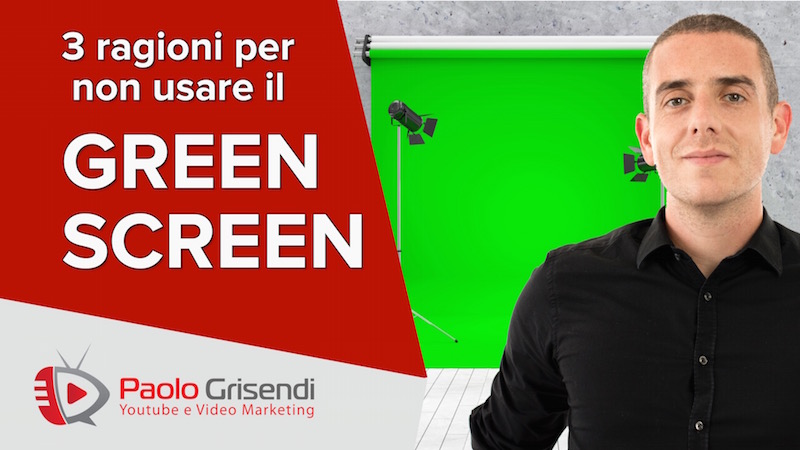 3 Motivi per NON usare il Green Screen