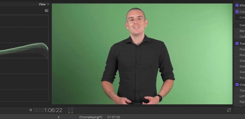 Tutorial Chroma Keying in Final Cut Pro X - Come usare il green screen per rimuovere lo sfondo