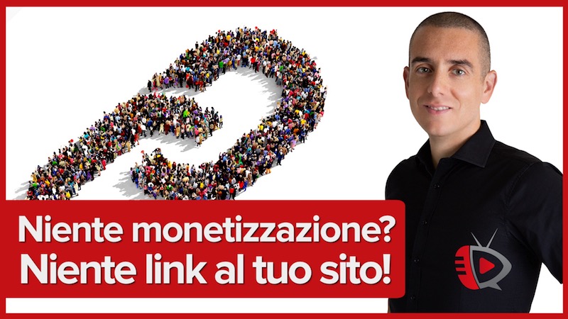 Niente monetizzazione? Niente link al tuo sito! Novit&agrave; di Youtube sui link esterni