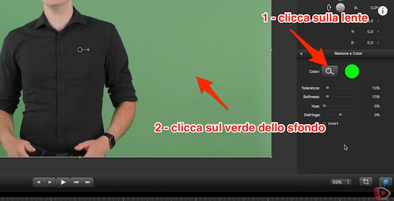 Tutorial Chroma Keying in Camtasia - Come usare il green screen per rimuovere lo sfondo