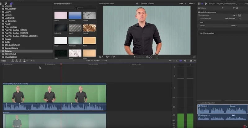 Green Screen tutorial - Come usare il Chroma Key per cambiare lo sfondo dei video