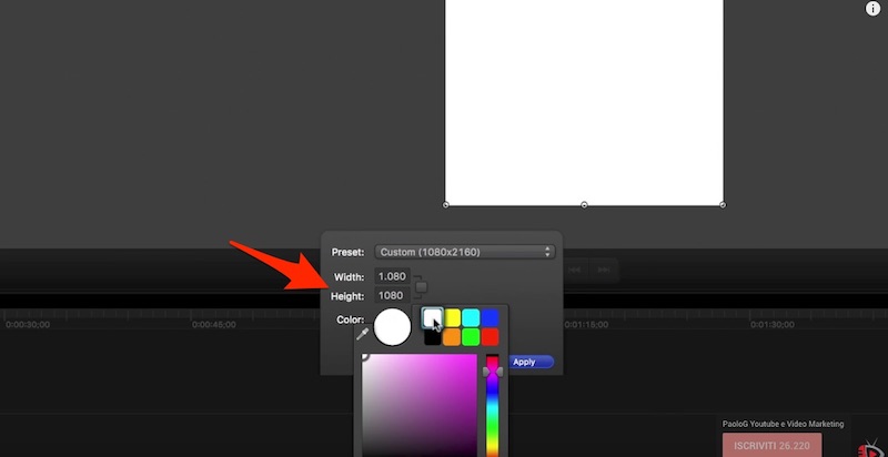 Come realizzare Video Quadrati per Facebook con Camtasia